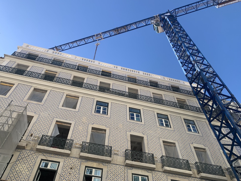 Reabilitação urbana com evolução mais moderada em Fevereiro